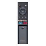 Control Remoto Hyundai Smart Tv Sin Comando De Voz + Pilas