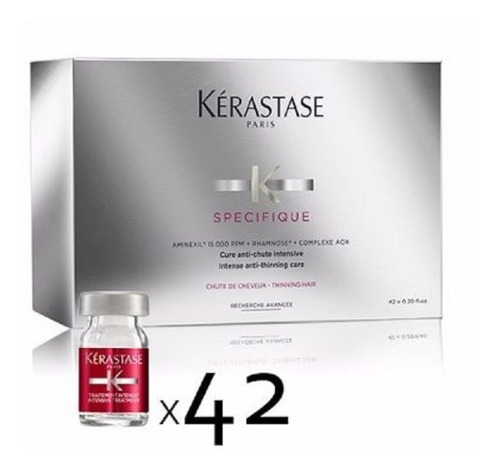 Kérastase Cure Anti-chute Aminexil Anticaída 1 Caja X42 Un.