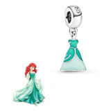 Charm Colgante Vestido De Ariel Sirenita Disney Pandora 