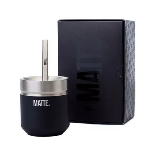 Mate Acero Inoxidable Con Bombilla Y Packaging Combo Ds Line