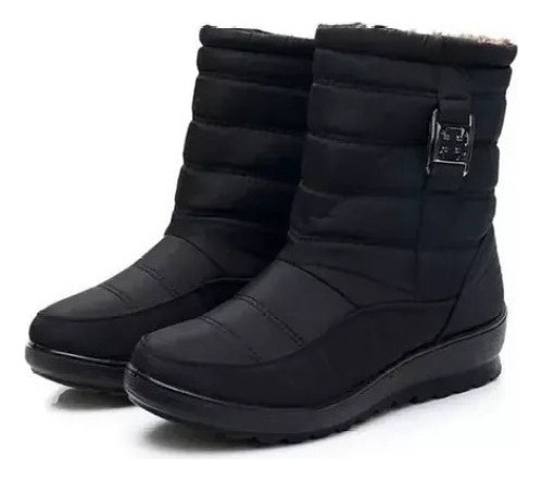 Botas De Nieve De Invierno Para Mujer Resistentes Al Agua