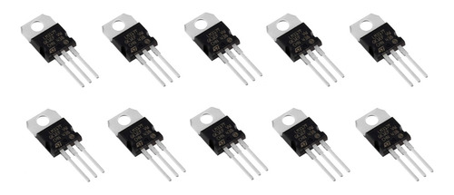 Regulador Tension Lm317 Lm317t 1.5a To220 Arduino Pack X10