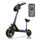 Scooter Eléctrico Patín T4a Honey Whale 45km/h Plegable Para Adultos Motor Max. Hasta 750w Velocidad Máxima 40-45km/h, Capacidad De La Batería 10ah, Autonomía 30-35km