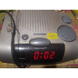 Rádio Relógio Toshiba 