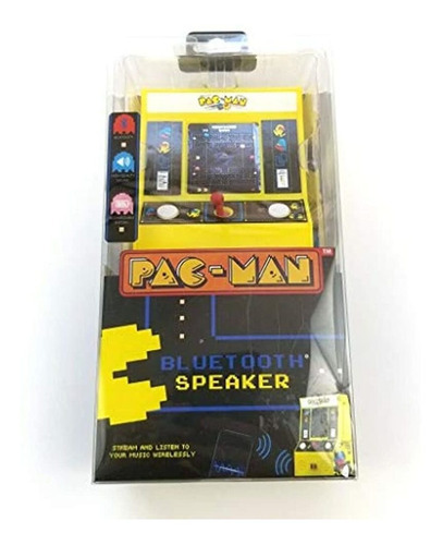 Pacman Sp2-17718 Arcade Bluetooth Retro Altavoz Ligero Y Por