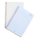 Cuadernos H. Rayadas Tam A5 Para Sublimar Sublimable Packx10