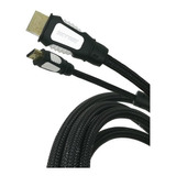 Cable Hdmi A Hdmi Version 2.0 4k 3 Metros 3d Full Hd Ps4