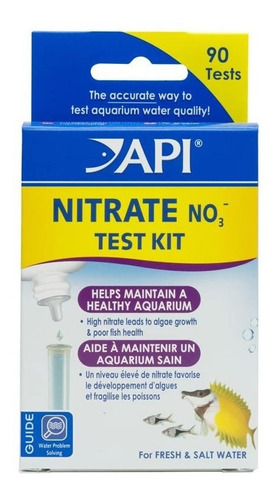 Test Medidor Nitratos Api 90 Pruebas Agua Acuario Peces