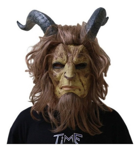 Máscara De Cosplay De Bestia Máscara Terror Látex Halloween