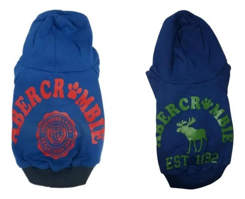 Ropa Para Perros Buzo Abercrombie Gatos Cachorros Mascotas