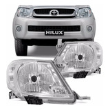 Juego Kit Opticas Toyota Hilux 2009 2010 2011