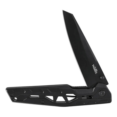 Navaja De Bloqueo Wallis K900384 Con Mango De Aluminio Negro