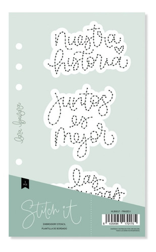 Scrapbooking Plantilla De Costura - Frases 1 - Lora Bailora