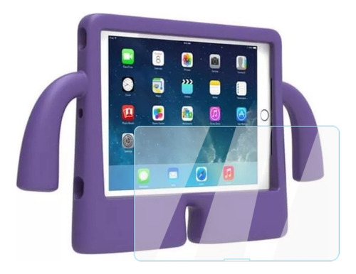 Mica + Uso Rudo Manitas Para iPad Mini 4 7.9 A1538 A1550 