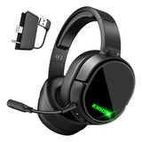 Audifonos Inalambricos Bluetooth Diadema Audífonos Gamer Krios T1 Con Microfono 2,4g 1000 Mah Para Xbox Pc Ps4