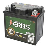 Bateria Agm Moto Erbs 12v 5ah Etx 5bs Honda Biz 110i 100 Ks