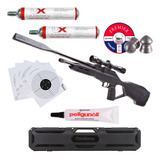 Paq. Estuche Rifle Umarex Fusion 2 Co2 + Tanques Co2 Xchws P