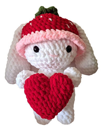 Amigurumi Conejita Con Corazón