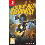 Jogo Destroy All Humans Nintendo Switch Envio Rápido