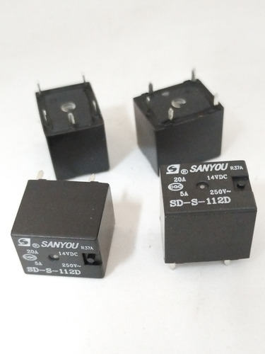 Sd-s-112d Rele Mini 12v 5/20a