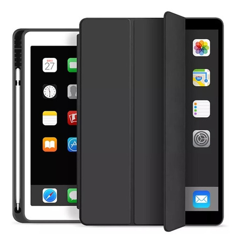 Smart Cover Con Portalápiz + Lámina Para iPad Mini 4/5