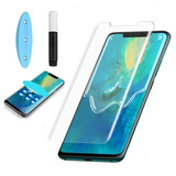 Film Vidrio Templado Nano Samsung S10 S10e Plus + Lampara Uv