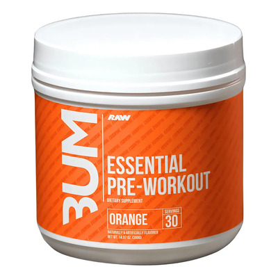 Pre Entreno Cbum Essential Pwo Raw Nutrition 30 Servicios Sabor Orange Naranja | Meses sin interés