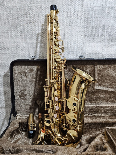 Sax Alto Yanagisawa Prima A50 Dourado Japão Usado Ref: 698