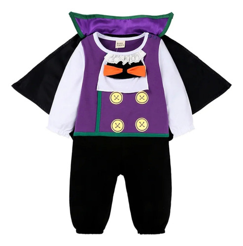 Disfraz Halloween Dracula Vampiro Para Bebe Niño