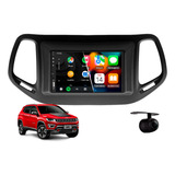 Central Multimidia Mp5 Android Auto Jeep Compass 2018 2019