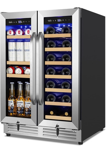 Refrigerador De Vino Y Bebidas Bodega 20 Botellas Y 90 Latas