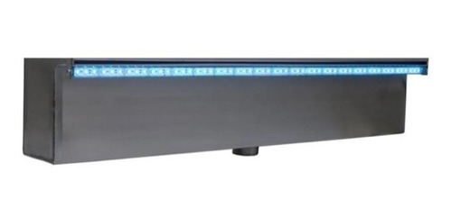 Cascata De Embutir 100cm Lâmina Longa Led Rgb  - Inox 304