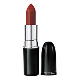 Labial Mac Lustreglass Sheer Shine Lipstick 3g Color Spice It Up