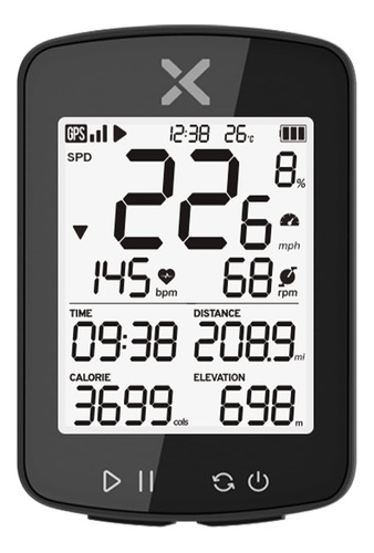 Velocímetro/odómetro Para Bicicleta G+ Gen2/sensor Support