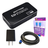 Switch Hdmi 3 X 1 Amitosai Combo Para Cine En Casa Hdmi 3m