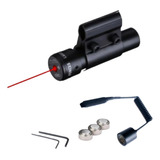 Mira Laser Para Canos + Suporte + Pilhas + Cabo