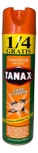 Insecticida Tanax Aerosol 220cc Casa Y Jardin 