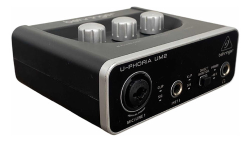 Interfaz De Audio Behringer U-phoria Um2