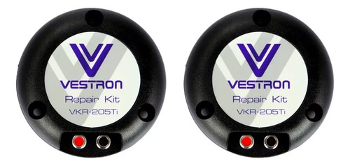 Kit Com 2 Reparo Vestron Titânio Para Driver Selenium D205ti