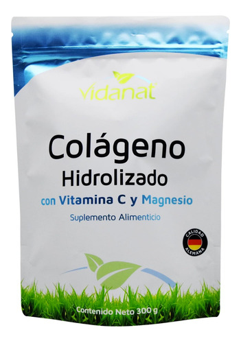 Colageno Hidrolizado Vidanat Puro Biotina Hialurónico 300 Gr