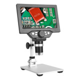 Microscopio Digital Electrónico Led Con Monitor Lcd Hd De 7