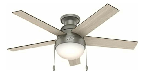 Hunter, Ventilador De Techo Moderno Con Cadena, Anslee,