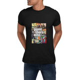 Polera Gta Grand Thieft Auto Game Juego Estampadas Algodon