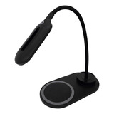 Luminária Dream Usb Oex L100 Com Carregador Wireless Preto