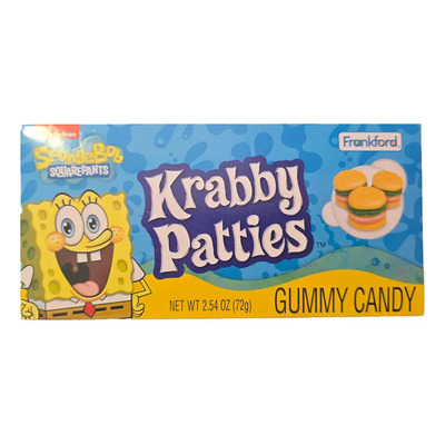 Gomitas De Bob Esponja Krabby Patties Hamburguesas 72 Gr | Meses sin interés