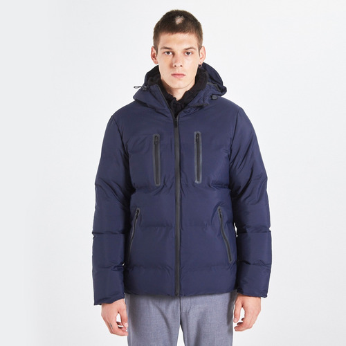 Campera Inflada Ubuntu Navy