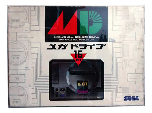 Protector Hard Game Para Consola Sega Mega Drive Model 1 Jap