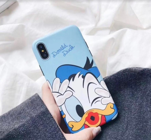 Funda  Mickey, Minnie, Stitch Donald Daisy Pooh Para iPhone