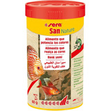 Sera San Nature 60gr Comida Hojuelas Peces Acuario Pecera