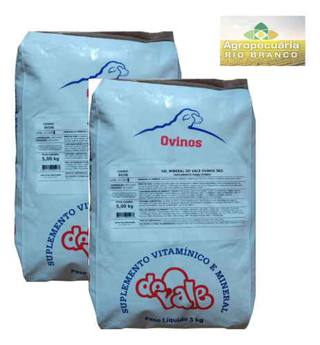  Suplemento Mineral Para Ovinos Sal P/ Ovelhas 10 Kg